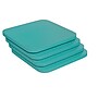 Flash Furniture Perry Modern Poly Resin Replacement Square Seat with Rounded Edges, Mint, Set of 4 (4JJSEAPL02MINT)~#|#~37AB9EA5-2E68-40E1-BDF73500FEF41BFC_sc7