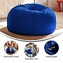 Flash Furniture Dillon Cotton Small Refillable Bean Bag Chair, Solid Royal Blue (DGBEANSMSLDRYBL)~#|#~37AC3D53-A21A-42D0-89DA2803AD0FA17F_sc7