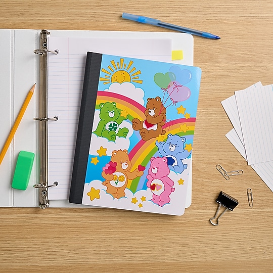 Innovative Designs Care Bears 1-Subject Composition Notebooks, Wide Ruled, 70 Sheets, Multicolored (720544CB)~#|#~37B93DD2-CE01-45F6-8E724AF6C910210B_sc7