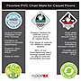 Floortex Cleartex Advantagemat Carpet Chair Mat, 30" x 48", Designed for Low-Pile Carpet, Clear PVC (FC1175120EV)~#|#~37B9E83B-EB4E-4900-8765A2C003E35573_sc7