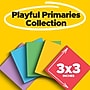Post-it Super Sticky Notes, 3" x 3", Playful Primaries Collection, 90 Sheet/Pad, 5 Pads/Pack (654-5SSAN)~#|#~37BD7725-EF2B-460D-AC92C1D84FFCC093_sc7