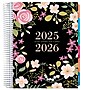 2025-2026 Global Printed Products Deluxe Black Floral Pink 8.5" x 11" Academic Weekly & Monthly Planner, Plastic Cover~#|#~37BFA6EF-F4B0-41DB-9307A5A1111BFFF6_sc7