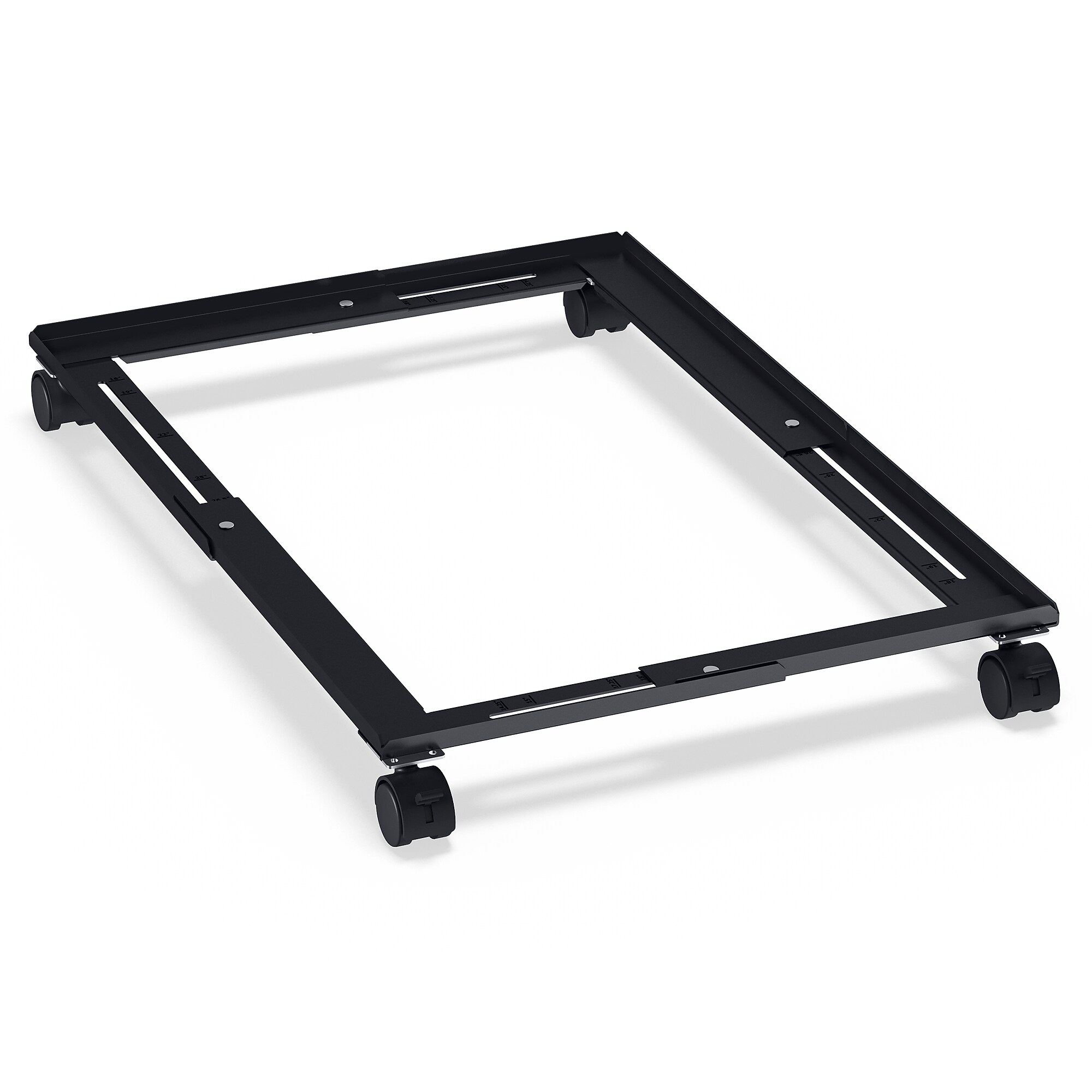 Staples Adjustable File Caddy Letter/Legal Files, Black, Heavy Duty, Fits Filing Cabinets with Wheels Sansujyuku sansujyuku.com