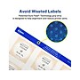 Avery Waterproof Laser/Pigment-Inkjet Square Labels, 2" x 2", Glossy White, 96 Labels/Pack (64510)~#|#~37C449AC-5103-439C-99304BC7482C3F72_sc7