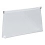 JAM Paper Premium Plastic Filing Envelope with Zipper Closure, Clear, 3/Pack (921Z1CLX3)~#|#~37C7DA82-D94D-4B93-A11D63080BEA3CD5_sc7