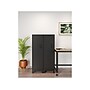 Space Solutions 49.38" Black Storage Locker (25225)~#|#~37C9703F-03D0-4718-8B056F5CC4DF8F0C_sc7