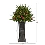 Nearly Natural Holiday Pre-Lit Artificial Christmas Plant, 4' (T3284)~#|#~37CB59A0-3671-4A84-91404A3D1971F90D_sc7