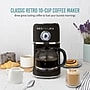 Nostalgia Classic Retro 10-Cups Automatic Drip Coffee Maker, Black (NCRCOF10BK6A)~#|#~37CC67A1-9EF9-4974-98A991E07470AD99_sc7
