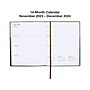 2024 Global Printed Products 8" x 10" Weekly & Monthly Planner, Brown/Black (SPLS24-BRN810)~#|#~37D31E84-897D-42FB-AA5FFA4C22D697DE_sc7