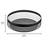 mDesign Steel Organizer, Matte Black (25963) ~#|#~37D5E2B4-D14C-4298-84874CDAAF4E1DDD_sc7