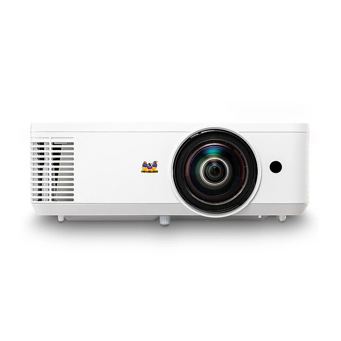 ViewSonicPS Series 4000 Lumens XGA Short Throw Projector, White
