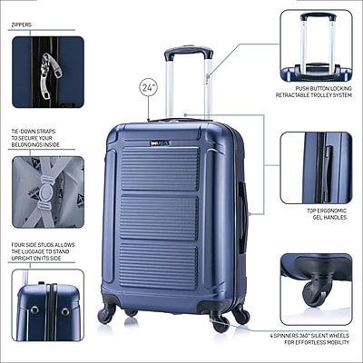 InUSA Pilot Hardside Suitcase - Thumbnail 4