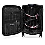 TUCCI 20" Hardside Carry-On Suitcase, 4-Wheeled Spinner, TSA Checkpoint Friendly, Black (T0473-20in-BLK)~#|#~37DD17DF-597B-42FA-BAB0FDF7E425B4AF_sc7