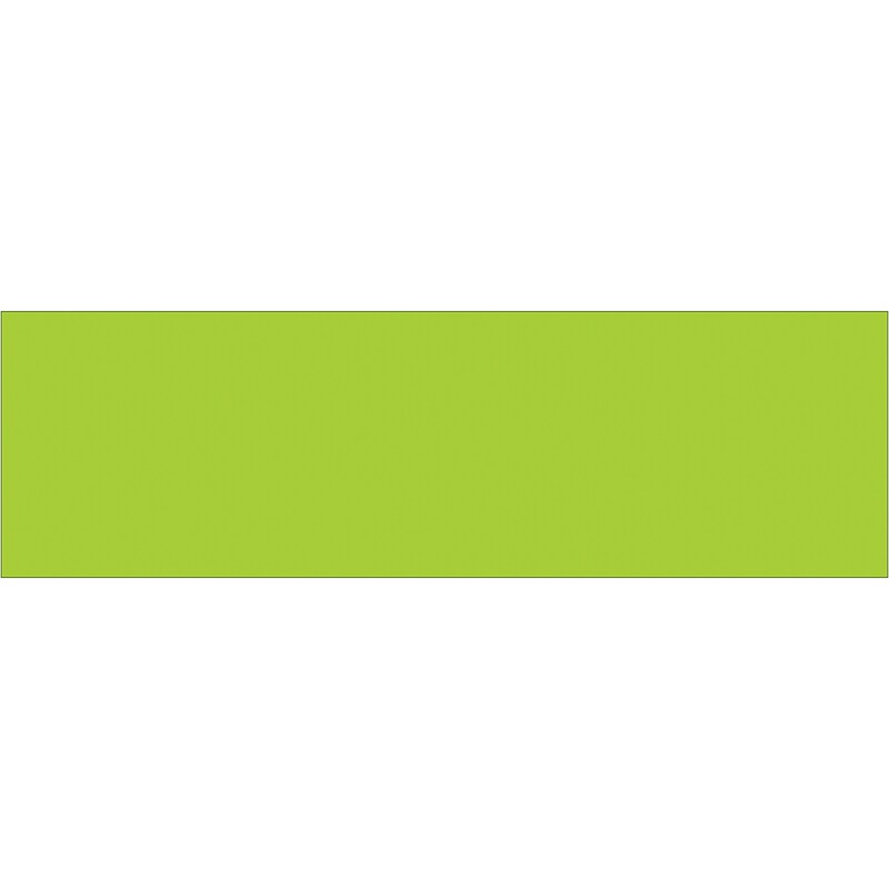 Tape Logic Rectangle Inventory Label, 10" x 3", Fluorescent Green, 250/Roll (DL634J) image 1