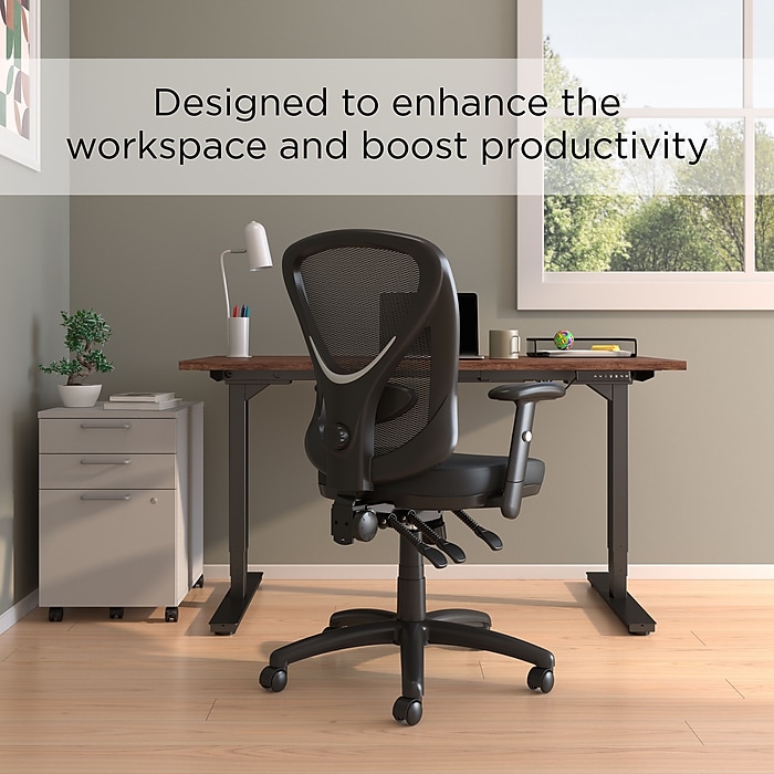 ❤️Love Boo❤️ La-Z-Boy Aberdeen Ergonomic Bonded Leather Swivel Computer