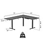 Mount-It! XL 75"W Electric Corner Adjustable Standing Desk, Black (MI-15024)~#|#~37EA75E7-48B0-4497-B284B3415DC97D59_sc7