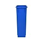 Alpine Industries Polypropylene Recycling Bin and Dolly, 23 Gallon, Blue (ALP477-R-BLU-PKD)~#|#~37EA92E2-98A2-47C7-BBC29C1B171A1EDB_sc7