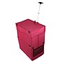 Dbest Jumbo Smart Cart Collapsible Rolling Utility Cart, Red (01-005)~#|#~37ECD608-30E6-4E17-AF0C8CDFCD6C2A2C_sc7