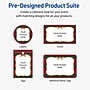 Avery Rectangle Multipurpose Labels, 1" x 2-5/8", White, 160/Pack (19479370508)~#|#~37EE16A3-D41E-4461-93022241F1B83128_sc7