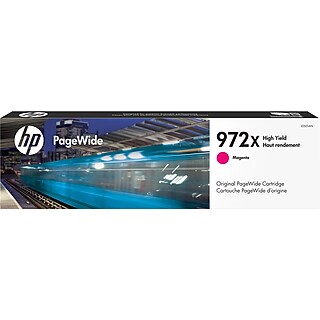 HP PageWide 976 インクカートリッジ 4個セット。 HP 976Y Magenta Extra High Yield Ink Cartridge, Prints Up to