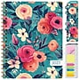 2027 Excello Brands 9" x 11" Weekly & Monthly Standard Planner, Paperboard Cover, Teal Floral (FSHN-CY27-8511-17)~#|#~37FF3D91-121C-4F40-8D47AB2FF59EA6F7_sc7