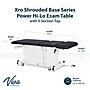 Viva Comfort XRO 3-Section Electric Height and Back Adjustable Exam Table, 600 lbs. Capacity, Black (ADI903-23-BLK-MK)~#|#~38007F34-0ACB-4A8B-97F982FF22770492_sc7