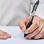 Staples Aura Retractable Gel Pens, Medium Point, Black Ink, Dozen (29195)~#|#~3800F93A-BD27-44CE-A8D99BF7C7DE5262_sc7