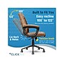 Click365 Transform 3.0 Ergonomic Bonded Leather Swivel Desk Chair, Cognac (CCHR10008A)~#|#~3805A559-F920-4A4C-B812A383FE32FE4F_sc7