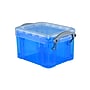 Really Useful Box 0.15 Quart Storage Container with Snap Lid, Plastic, Assorted Colors, Each (0.14 MIXED COLS)~#|#~38071A84-0ABC-4889-BFDB3817873ECEB7_sc7