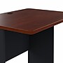 Bush Business Furniture Cubix 36"W Desk, Hansen Cherry/Galaxy (WC90436A)~#|#~380C720C-A059-4933-B0B9892A0A0CBACC_sc7