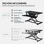 VersaDesk Power Riser 32"W Electric Adjustable Standing Desk Converter, Black (VDPR3124-BB)~#|#~381021A4-ED06-488B-94CD012D4252FB1B_sc7