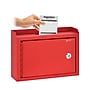 AdirOffice Wall Mountable Suggestion Drop Box, 9.75"W x 7"H x 3"D, Red (631-02-RED)~#|#~38178B28-1F67-4A8E-BA5D436DF4D67736_sc7
