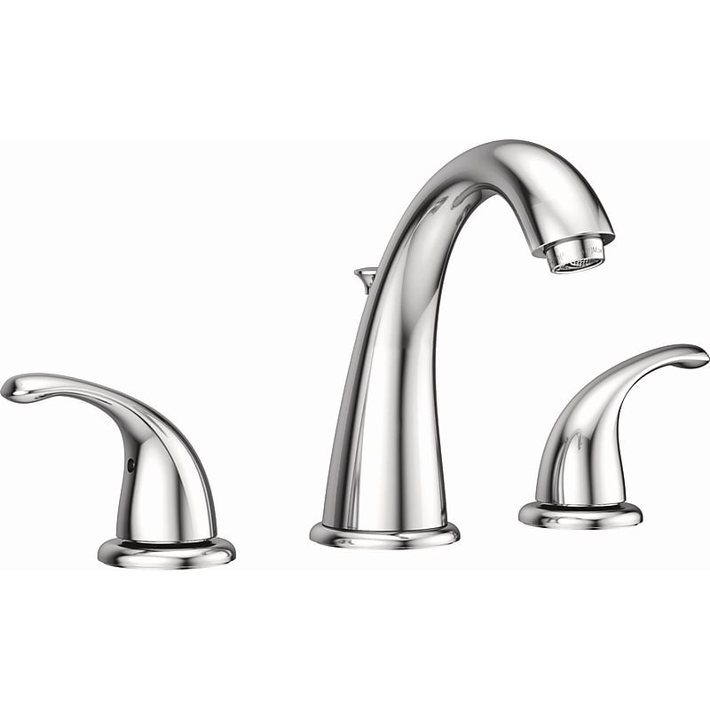 PROFLO Alvord 1.2 GPM Widespread Bathroom Faucet with Pop-Up Drain Assembly (PFWSC6867CP) image 1
