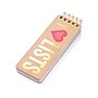 Eccolo I Love Lists Memo Pad, 3" x 8.5", Wide-Ruled, Kraft/Red, 150 Sheets/Pad (T603F-ST)~#|#~381B0437-A20A-44FB-AE28A0B1192799B8_sc7