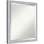 Amanti Art Grace Brushed Nickel Narrow Frame Wall Mirror, 22" x 18" (A42675343057)~#|#~382276FE-082C-4837-A2EBAF4A17E47100_sc7