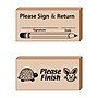 Creative Shapes Etc. Teachers Helper Stamps, 1.25" x 2.5", Multicolored, 4/Set (SE-2071)~#|#~3826FECF-E70F-44EA-B22CB58BB2E46FD2_sc7