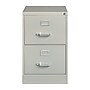 Hirsh 2-Drawer Vertical File Cabinet, Legal Size, Lockable, 28.37"H x 18"W x 25"D, Light Gray (14414)~#|#~382F30F1-DA08-470B-97E6E9B0D75087BF_sc7