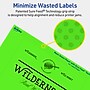 Avery Rectangle Multipurpose Labels, 5" x 6", Neon Green, 160/Box (94257)~#|#~38351A73-37D2-4E44-BC8F383B73F2285E_sc7