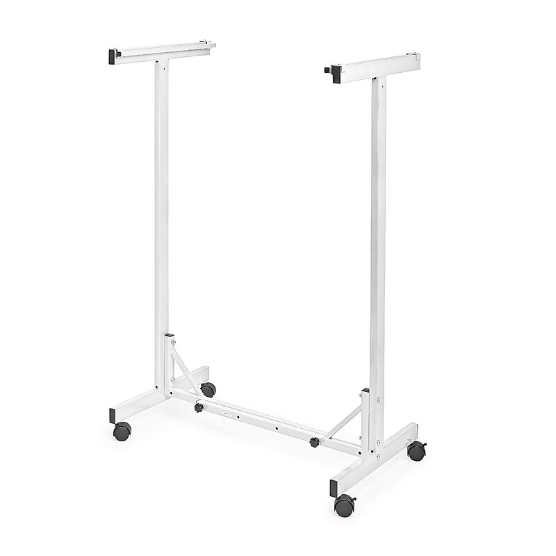 AdirOffice Expandable Blueprint Mobile Plan Center Large File Hanging Storage, White (615-WHI-KIT1) image 1