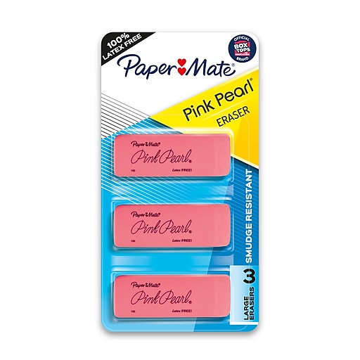 Paper Mate Pink Pearl Rubber Eraser - University Book Store