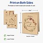 Avery Integrated Cards, 4.25" x 5.5", Matte Kraft Brown, 50/Box (95346)~#|#~383D0FC1-66C1-4BF5-BF3A4926FE2B128C_sc7