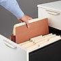 Staples Reinforced File Pocket, 5.25" Expansion, Legal Size, 8.5"x14",  Brown, 10/Box (ST418343)”~#|#~383ED516-7209-4901-A59940BFC3836845_sc7