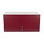 Viva Comfort 24'' H x 48" L Wood Double Door Wall-Mounted Medical Cabinet, 2-Doors, Claret (902WALL48GRYCL)~#|#~383FD2EA-061C-4490-9178DFC183EA4FD5_sc7