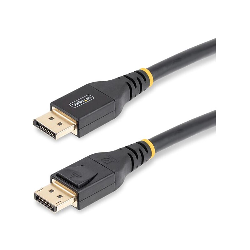 StarTech 25' Display Port to Display Port Audio/Video Cable, Male to Male, Black (DP14A-7M-DP-CABLE) image 1