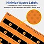 Avery Laser/Inkjet Multipurpose Rectangle Labels, 1-1/4" x 2-3/8", Bright Orange, 360/Pack (94227)~#|#~385BB60B-535E-4F13-BDACA7908D5E2B24_sc7
