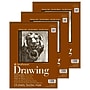 Strathmore 400 Series 9" x 12" Wire Bound Drawing Paper Pad, 24 Sheets/Pad, 3 Pads/Bundle (STTP4001041-3)~#|#~38615D64-1A10-4719-A1D49B18E09F8C13_sc7