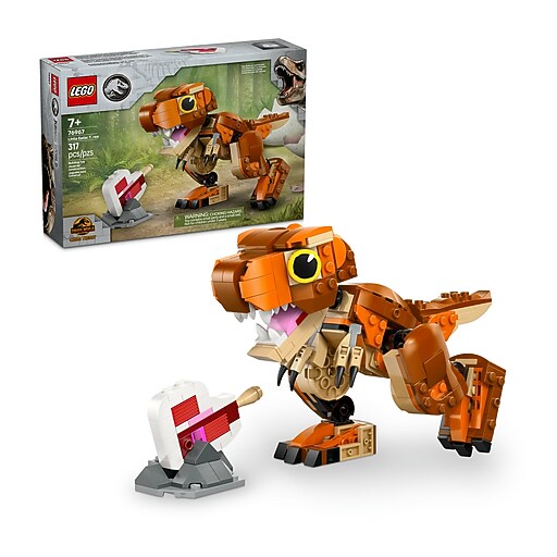 LEGO Jurassic World Little Eatie: T. rex, 317 Pieces (76967) | Staples