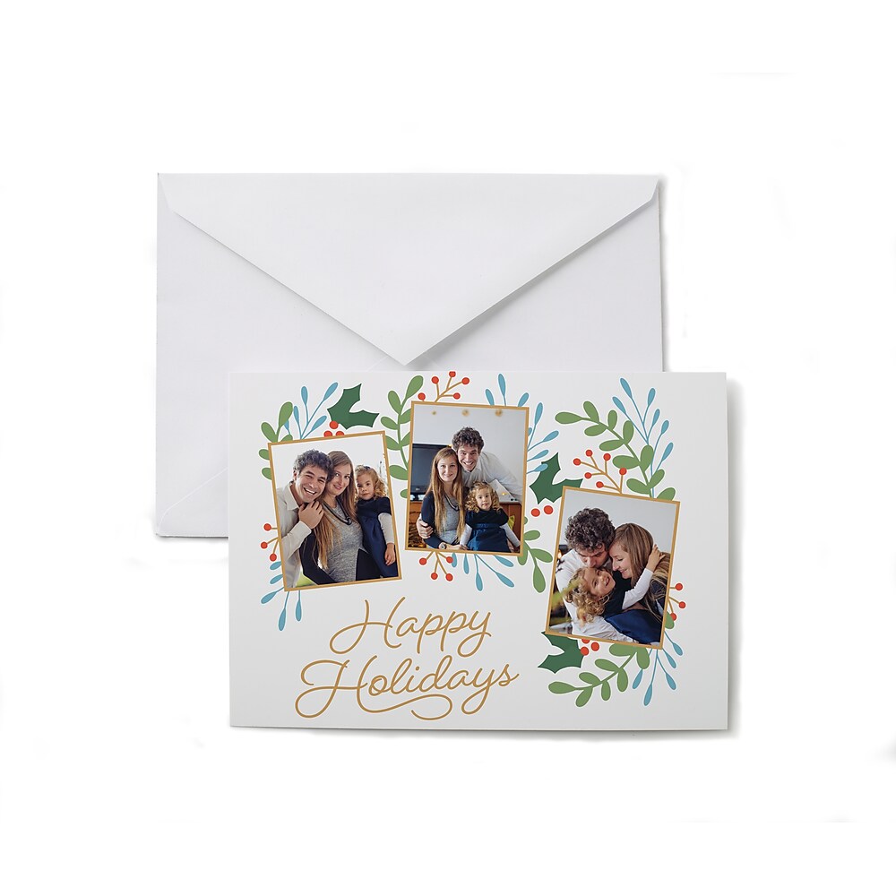 for 25 custom holiday cards & invitations.