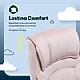 Serta Comfort Classic Ergonomic Velvet Fabric Swivel Executive Chair, Pink (CCHR10005C)~#|#~386CA2F6-B8E0-4F05-BAA0DDD5723ACC69_sc7