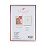 DesignWorks Ink Artsy Poinsettia Holiday Cards, 5 x 7, Assorted Colors, 12 Cards/Box (THC46D-104ST)~#|#~386F4465-4FF2-4469-9D26FAB1912EC7A2_sc7
